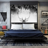 GRAYSCALE DEER #2